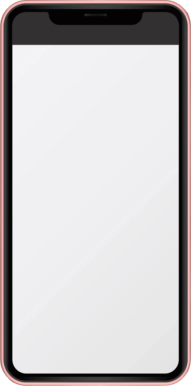 Mockup di uno smartphone con il progetto Cosa succede in città